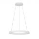Lustra circulara aluminiu alb LED CCT OVIA 60cm
