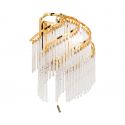 Aplica de perete cristal SCHOLER, KRISTALL KLASSISCH auriu
