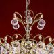 Lustre Cristal Asfour - Lustra cristal Asfour, KRISTALL KLASSISCH auriu 40cm