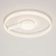 Lustre aplicate - Lustra circulara aluminiu alb LED CCT SIENA 80cm