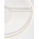 Lustre aplicate - Lustra circulara aluminiu alb LED CCT SIENA 80cm