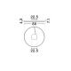 Lustre aplicate - Lustra circulara aluminiu alb LED CCT SIENA 80cm