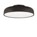 Plafoniera LED stil modern 2700K NOELIA negru 50cm