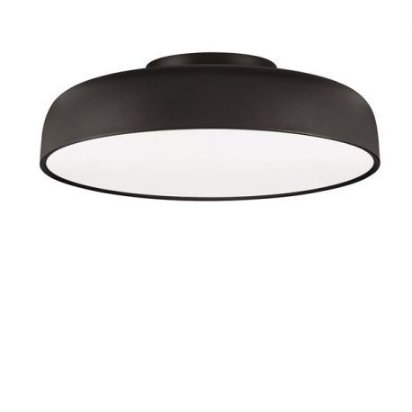 Plafoniere - Plafoniera LED stil modern 2700K NOELIA negru 50cm