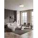 Plafoniere - Plafoniera LED stil modern 3000K NOELIA crem 50cm