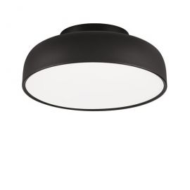 Plafoniera LED stil modern 2700K NOELIA negru 40cm