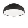 Plafoniera LED stil modern 2700K NOELIA negru 40cm