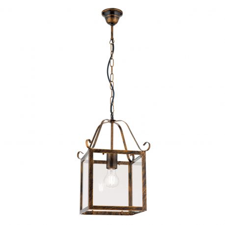 Pendule, Lustre suspendate - Pendul design rustic Frano Latern