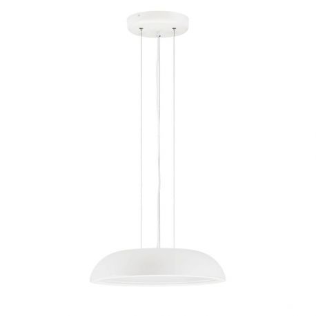 Pendule, Lustre suspendate - Lustra LED suspendata stil modern FELICIA alba 45cm