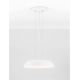 Pendule, Lustre suspendate - Lustra LED suspendata stil modern FELICIA alba 45cm