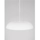 Pendule, Lustre suspendate - Lustra LED suspendata stil modern FELICIA alba 45cm