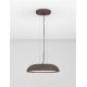 Pendule, Lustre suspendate - Lustra LED suspendata stil modern FELICIA maro 45cm
