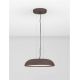 Pendule, Lustre suspendate - Lustra LED suspendata stil modern FELICIA maro 45cm