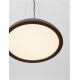 Pendule, Lustre suspendate - Lustra LED suspendata stil modern FELICIA maro 45cm