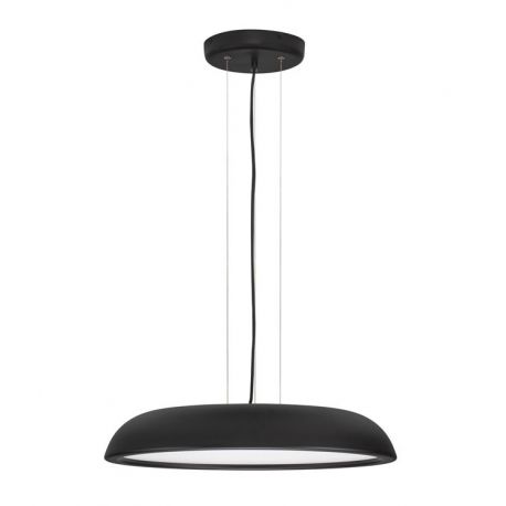 Pendule, Lustre suspendate - Lustra LED suspendata stil modern FELICIA negru 60cm