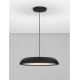 Pendule, Lustre suspendate - Lustra LED suspendata stil modern FELICIA negru 60cm