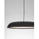 Pendule, Lustre suspendate - Lustra LED suspendata stil modern FELICIA negru 60cm