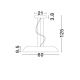 Pendule, Lustre suspendate - Lustra LED suspendata stil modern FELICIA alba 60cm