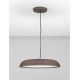 Pendule, Lustre suspendate - Lustra LED suspendata stil modern FELICIA maro 60cm