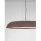 Pendule, Lustre suspendate - Lustra LED suspendata stil modern FELICIA maro 60cm