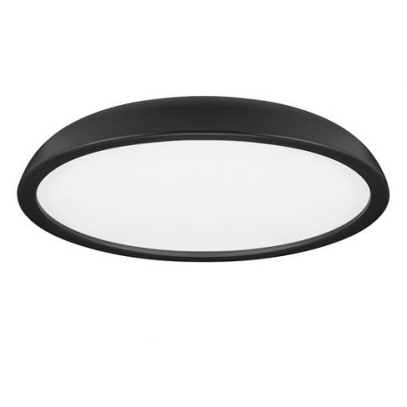 Plafoniere - Lustra LED aplicata stil modern FELICIA negru 60cm