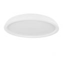 Lustra LED aplicata stil modern FELICIA alb 60cm