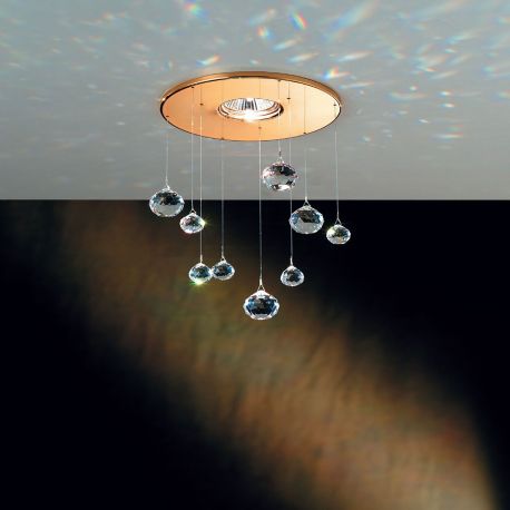 Spoturi tavan fals - Spot incastrabil cristale Swarovski FENG SHUI