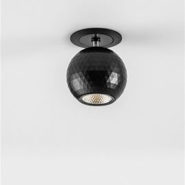 Spot incastrabil LED 3000K aluminiu negru NOTIC