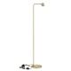 Lampa de podea cu spot LED SFERA aurie