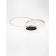 Lustre aplicate - Lustra LED aplicata stil modern RUBIC alb negru