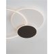 Lustre aplicate - Lustra LED aplicata stil modern RUBIC alb negru