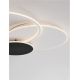 Lustre aplicate - Lustra LED aplicata stil modern RUBIC alb negru