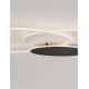 Lustre aplicate - Lustra LED aplicata stil modern RUBIC alb negru