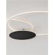 Lustre aplicate - Lustra LED aplicata stil modern RUBIC alb negru
