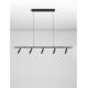 Pendule, Lustre suspendate - Lustra suspendata cu 5 spoturi LED TONDO