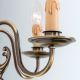 Aplice, corpuri de iluminat pentru pereti - Aplica de perete design rustic FLAMISCH patina