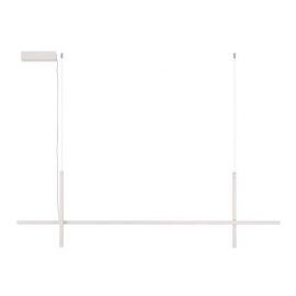 Pendule, Lustre suspendate - Lustra LED suspendata stil minimalist LOOMA alba