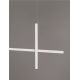 Pendule, Lustre suspendate - Lustra LED suspendata stil minimalist LOOMA alba