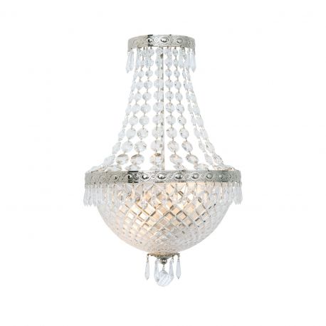 Lustre Cristal Scholer - Aplica de perete cristal SCHOLER, EMPIRE CRYSTAL antique silver