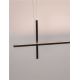 Pendule, Lustre suspendate - Lustra LED suspendata stil minimalist LOOMA negru