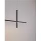 Pendule, Lustre suspendate - Lustra LED suspendata stil minimalist LOOMA negru