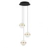 Lustra cu 3 Pendule LED stil modern ALAZ