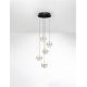 Pendule, Lustre suspendate - Lustra cu 5 Pendule LED stil modern ALAZ