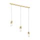 Pendule, Lustre suspendate - Lustra din alama cu 3 pendule SPOT EXCLUSIVE