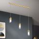 Pendule, Lustre suspendate - Lustra din alama cu 3 pendule SPOT EXCLUSIVE