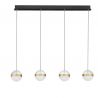 Lustra cu 4 Pendule LED stil modern ALAZ