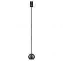 Pendul incastrabil LED stil minimalist 3000K NOTIC negru
