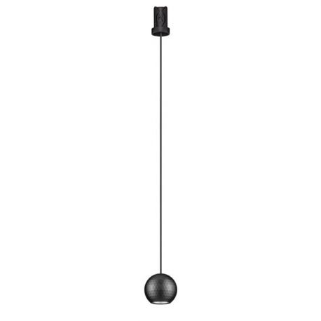 Pendule, Lustre suspendate - Pendul incastrabil LED stil minimalist 3000K NOTIC negru