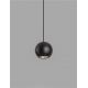 Pendule, Lustre suspendate - Pendul incastrabil LED stil minimalist 3000K NOTIC negru