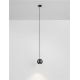 Pendule, Lustre suspendate - Pendul incastrabil LED stil minimalist 2700K NOTIC negru